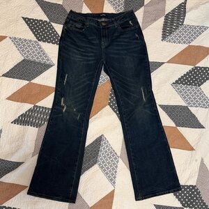 Women's Midnight Blue Flare Jeans